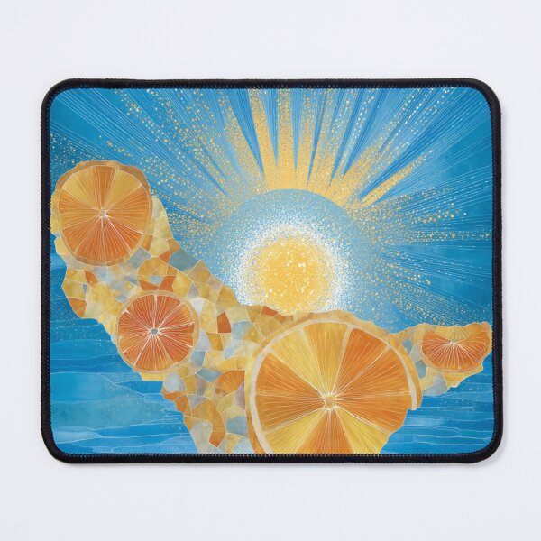 Item preview, Sicilian Sunrise – Mediterranean Mosaic designed and sold by MiraLumeStudio.