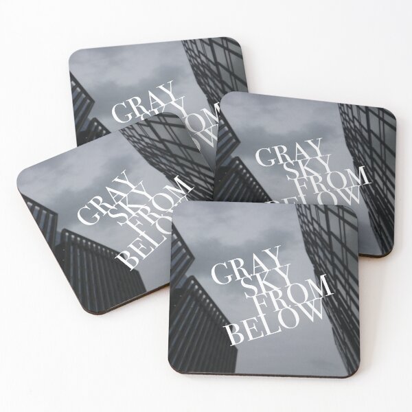 Item preview, Gray sky from below - neonoir cinematic titles designed and sold by kanakeen.