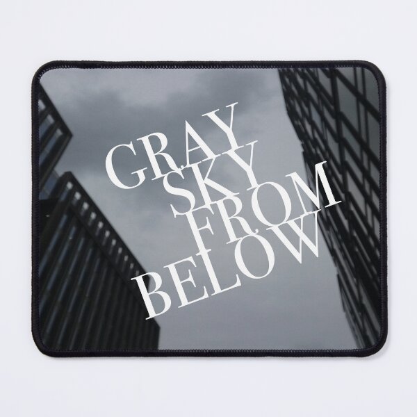 Item preview, Gray sky from below - neonoir cinematic titles designed and sold by kanakeen.