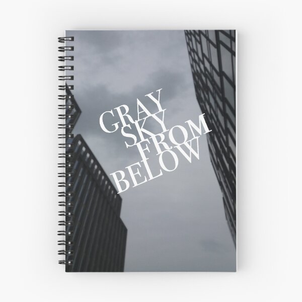 Item preview, Gray sky from below - neonoir cinematic titles designed and sold by kanakeen.
