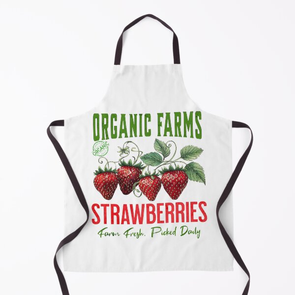 Item preview, Organic Farms Strawberries. Farm Fresh. Picked Daily. Full Color Graphic designed and sold by Arts My Passion.