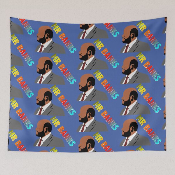 Item preview, Mr Banks illustration designed and sold by ZooStateofMind.