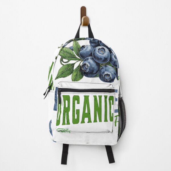 Item preview, Organic Farms Blueberries. Farm Fresh. Picked Daily. Full Color Graphic designed and sold by Arts My Passion.