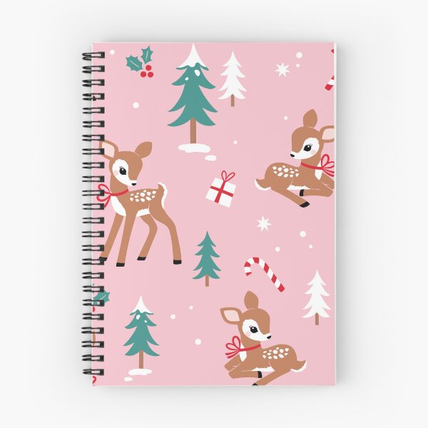 Item preview, Pink Baby Reindeer Pattern, Fawn, Festive Holiday, Merry Christmas  designed and sold by newburyboutique.