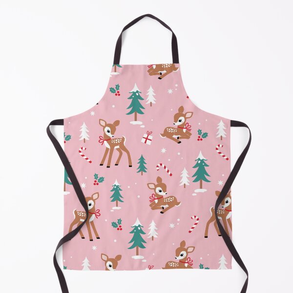Item preview, Pink Baby Reindeer Pattern, Fawn, Festive Holiday, Merry Christmas  designed and sold by newburyboutique.