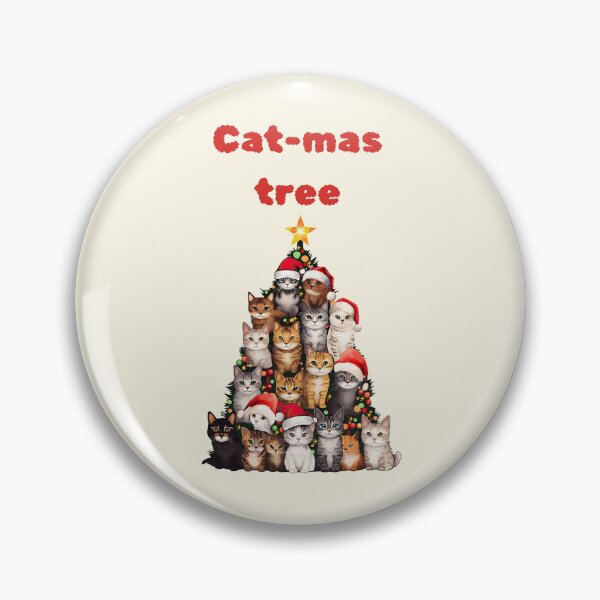 Item preview, Cat-mas tree Cat Christmas designed and sold by Coolparrotgirl.