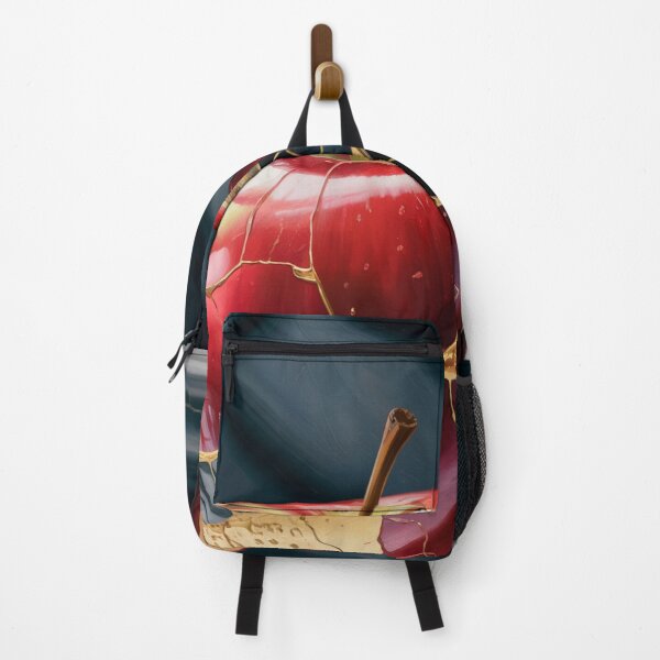 Item preview, Resilient Kintsugi Apple with Dark Accents designed and sold by ShadowAndSlate.
