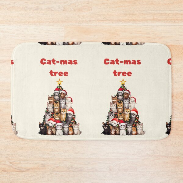 Item preview, Cat-mas tree Cat Christmas designed and sold by Coolparrotgirl.