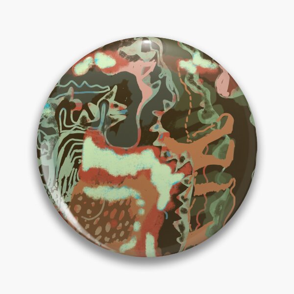 Item preview, Artistic/Soft Green painterly layers designed and sold by Nawafiadesigns.