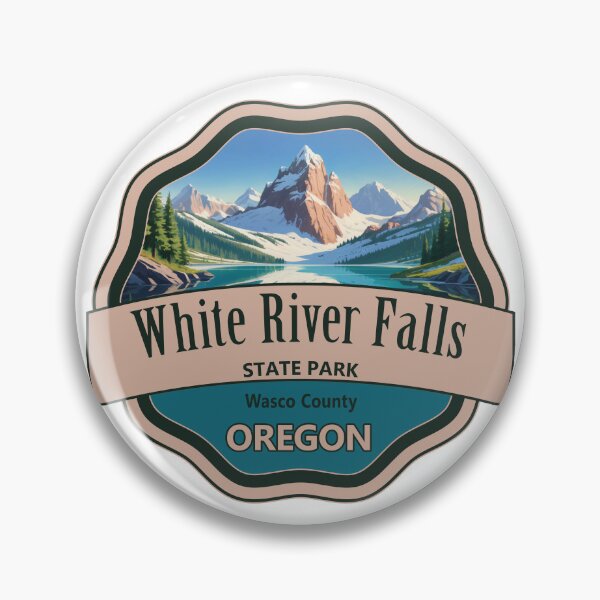 Item preview, White River Falls State Park, Wasco County, Oregon designed and sold by Wanderful-roads.