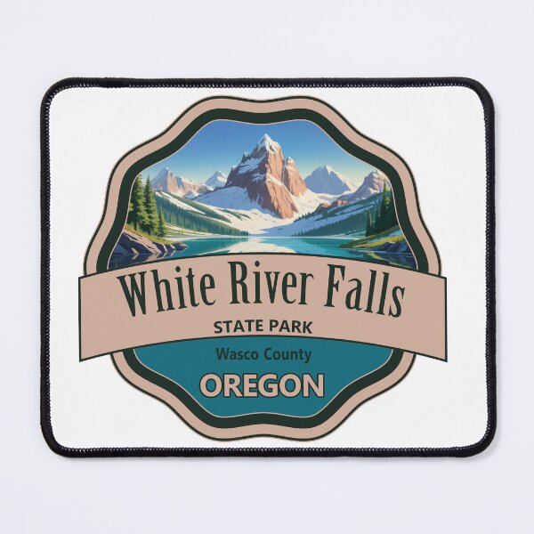 Item preview, White River Falls State Park, Wasco County, Oregon designed and sold by Wanderful-roads.