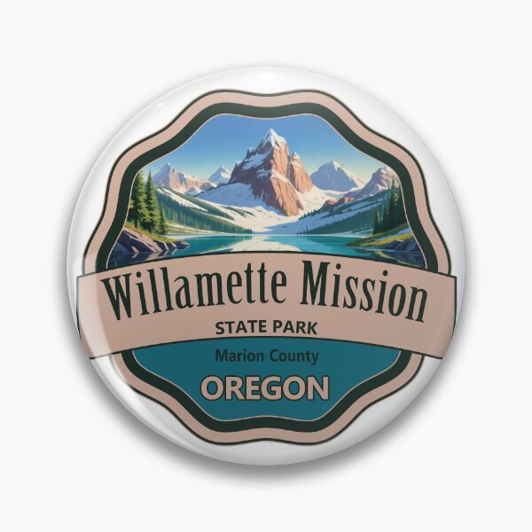 Item preview, Willamette Mission State Park, Marion County, Oregon designed and sold by Wanderful-roads.