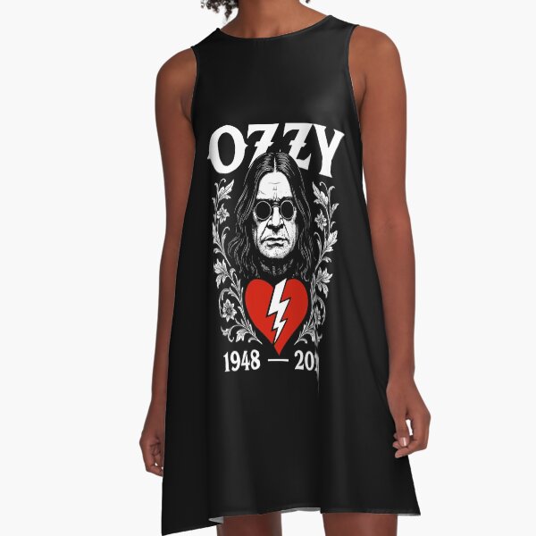 Aperçu de l'œuvre Hommage à la légende du rock Ozzy Osbourne (RIP 1948-2025) créée et vendue par w1ckerman.