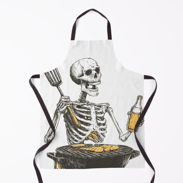 Item preview, Grillin' Skeleton designed and sold by clickmouse.