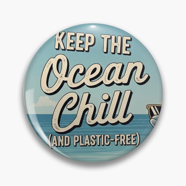 Artikelvorschau, Chill Dolphin: Plastikfreier Ozean entworfen und verkauft von ART-POD-PL.