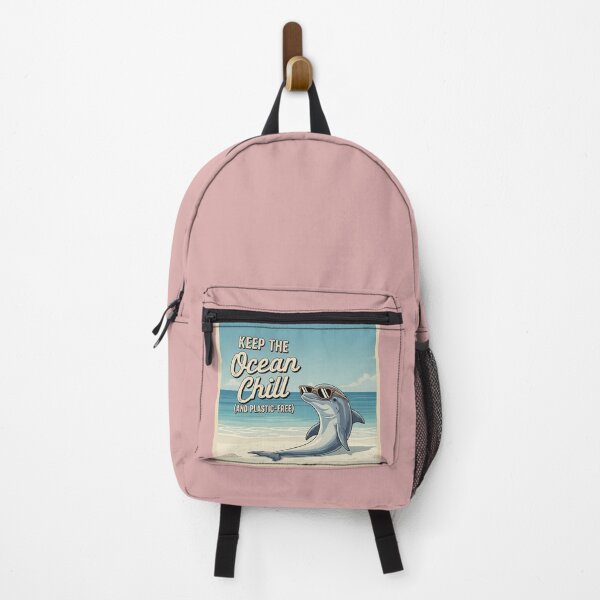 Item preview, Chill Dolphin: Plastic-Free Ocean designed and sold by ART-POD-PL.