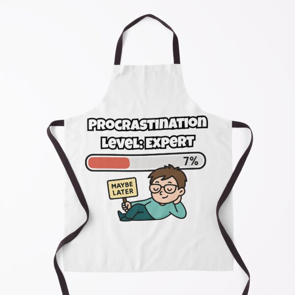 Item preview, Procrastination Level: Expert designed and sold by Shadydesigner.