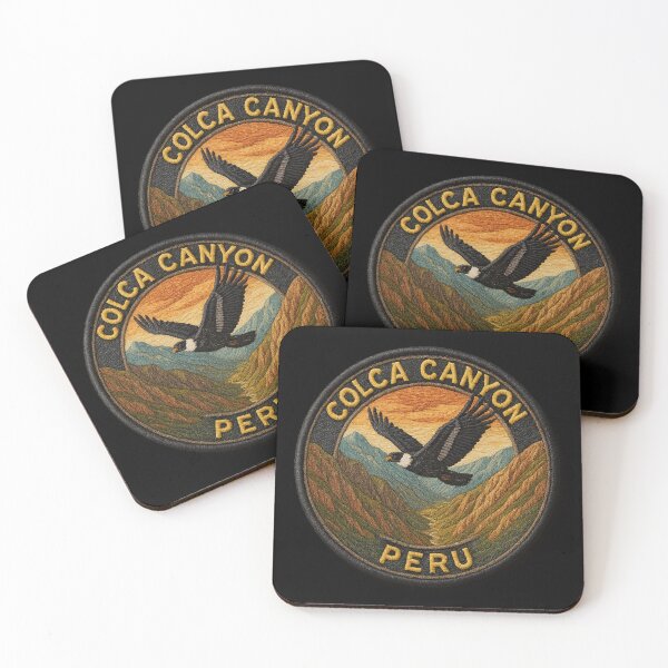 Item preview, Wings Over Colca – Andean Majesty Patch designed and sold by Girih.