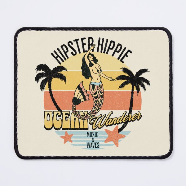 Item preview, Vintage Mermaid - Hipster Hippie designed and sold by PoeticTheory.