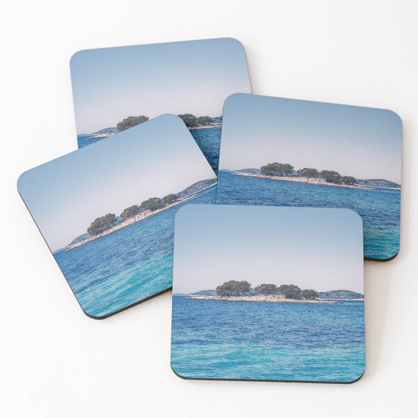 Item preview, Vertical Escape: Island in the Blue designed and sold by Ellaire.