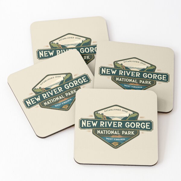 Item preview, New River Gorge National Park - West Virginia  designed and sold by GoodOldVintage.