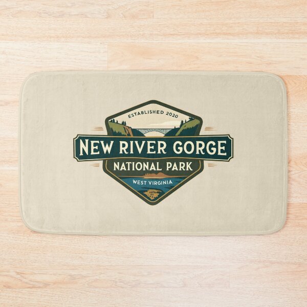 Item preview, New River Gorge National Park - West Virginia  designed and sold by GoodOldVintage.