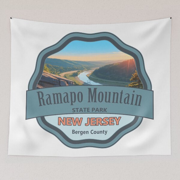 Item preview, Ramapo Mountain State Park, Bergen County, New Jersey designed and sold by Wanderful-roads.