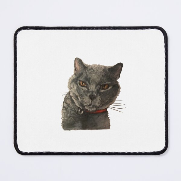 Item preview, British blue cat designed and sold by Art by Dibeh.