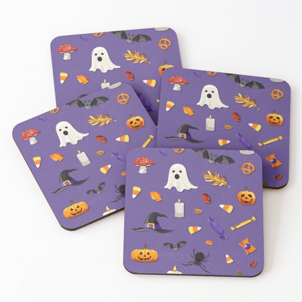 Item preview, Cute Halloween Ghost, Candy, Pumpkin Pattern  designed and sold by newburyboutique.