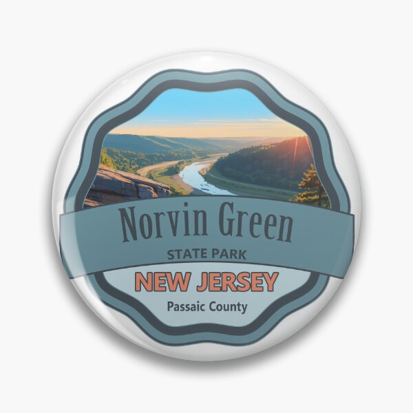 Item preview, Norvin Green State Park, Passaic County, New Jersey designed and sold by Wanderful-roads.