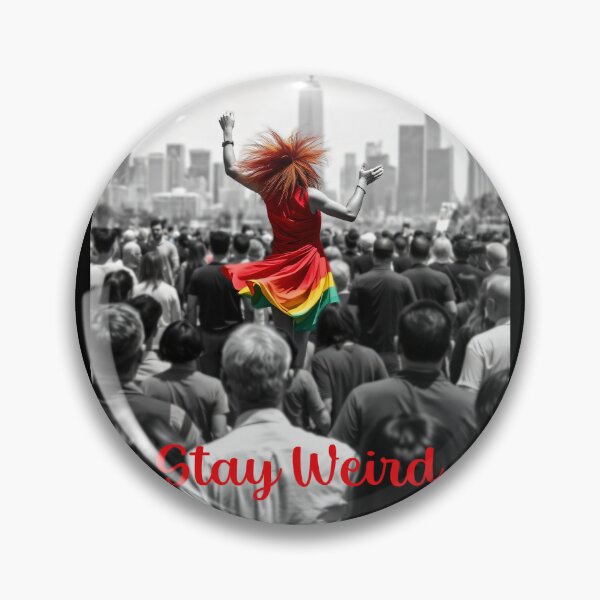 Item preview, Stay Weird designed and sold by PiggFamilyPrint.