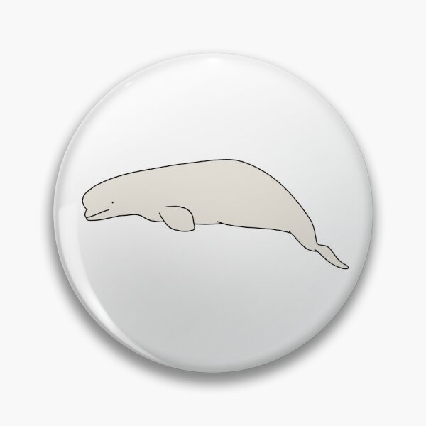Item preview,  Derpy Beluga Whale  designed and sold by keeterbugsarts.