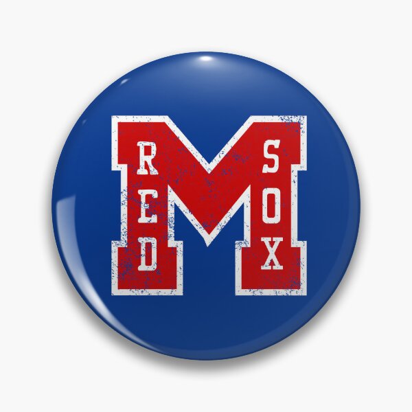Artikelvorschau, Logo der Memphis Red Sox – Aufgelöstes Baseballteam – American Negro League – Retro Old School Baseball Distressed Logo entworfen und verkauft von SolissDesigns.