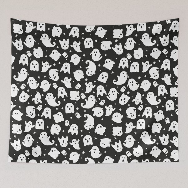 Item preview, Cute Halloween Ghost Pattern, Cute Ghost, Boo  designed and sold by newburyboutique.
