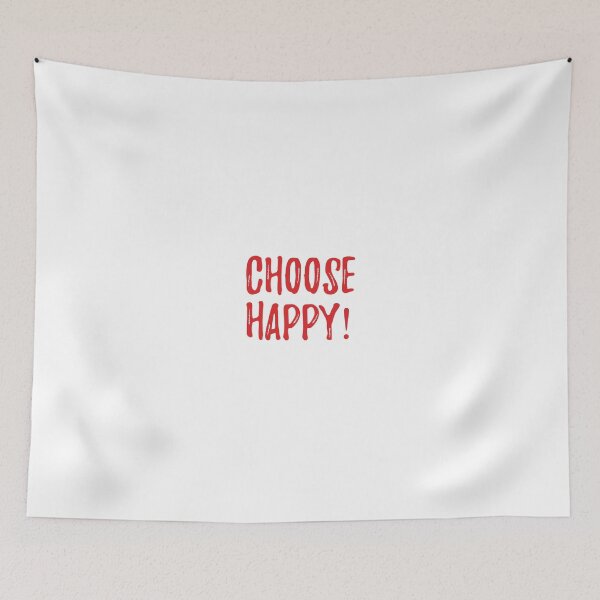 Item preview, choose happy! designed and sold by Inspirationmotivation.
