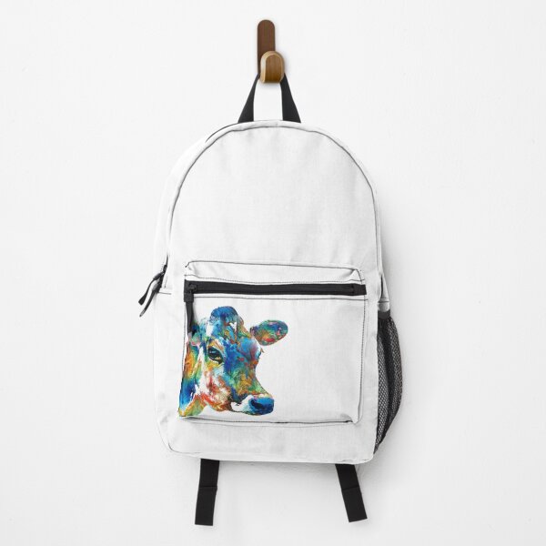 Item preview, Colorful Cow Art The Look designed and sold by Sharon Cummings Art.