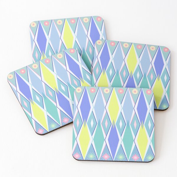 Item preview, Retro Modern Design 16-2: Diamonds, Stars, Suns designed and sold by SBVillard.