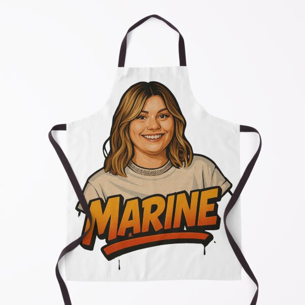 Item preview, Marine - Radiant Street Art Portrait | Star Academy 2024 designed and sold by coeurdelion50.