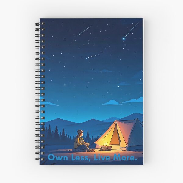 Item preview, Own Less, Live More designed and sold by PiggFamilyPrint.