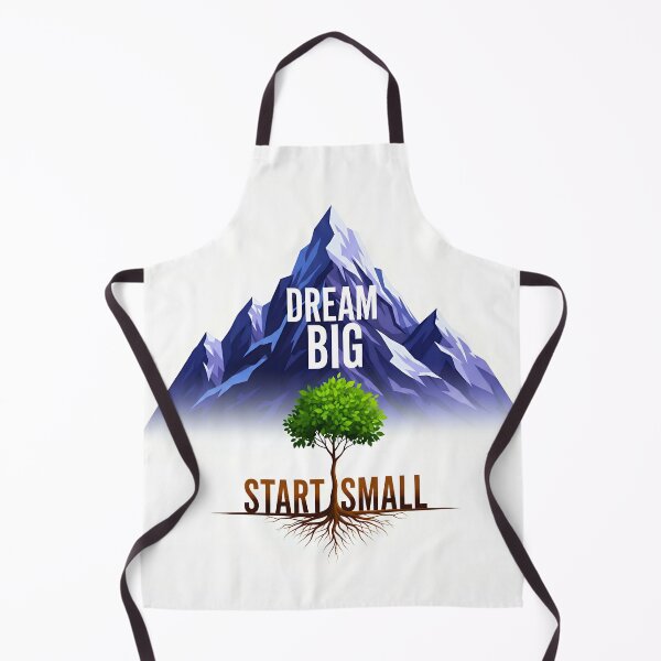 Item preview, Dream Big, Start Small - Motivational Art designed and sold by Inked-by-AJ.