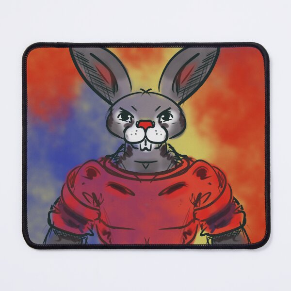 Item preview, The Bunnisher – Vigilante Bunny Superhero Art designed and sold by Code4Designs.