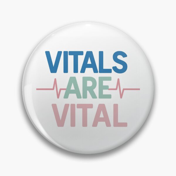 Item preview, Vitals are Vital | Healthcare Humor Design designed and sold by ThatNicheGirl.