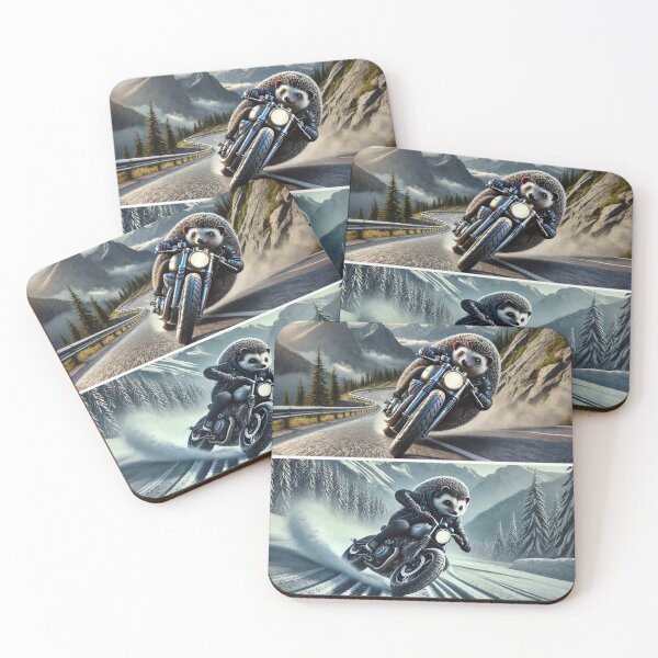 Item preview, Hedgehog Rider: Summer & Snow Drift designed and sold by Simon Widhopf.