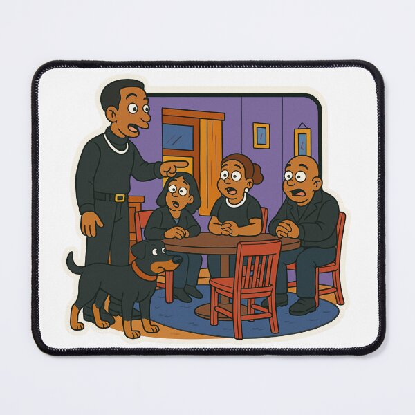 Item preview, Simpson Inspired "I Know Who Stole My CD Player" Martin Cartoon designed and sold by CoachEkong.