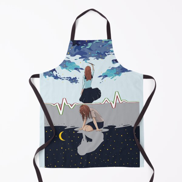 Item preview, IN HER BI-POLAR WORLD NO MIDDLE GROUND designed and sold by Tammera.