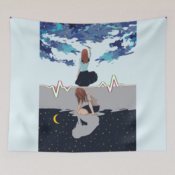 Item preview, IN HER BI-POLAR WORLD NO MIDDLE GROUND designed and sold by Tammera.