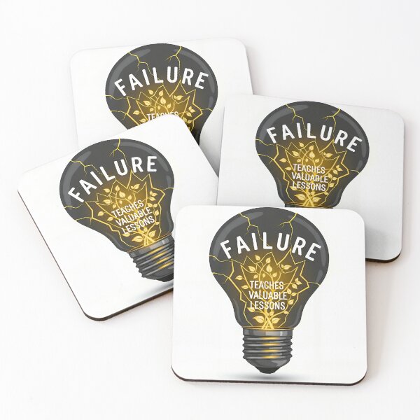 Item preview, Failure Teaches - Motivational Quote designed and sold by Inked-by-AJ.