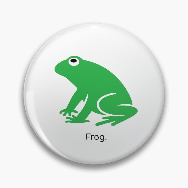 Item preview, frog. | Simple Green Frog Design designed and sold by EmeraldStreet.