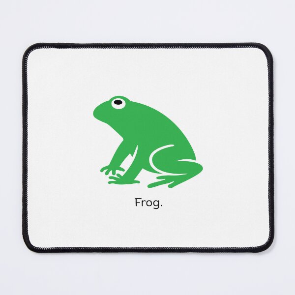 Item preview, frog. | Simple Green Frog Design designed and sold by EmeraldStreet.