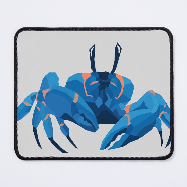 Item preview, Geometric Sapphire Crab designed and sold by Just-Draws-22.